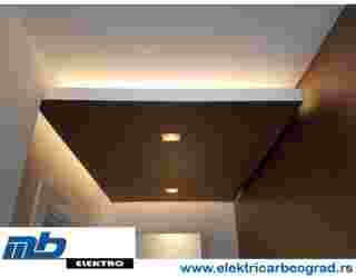 ugradnja-pozadinskog--osvetljenja-plafona-električar-beograd-tim