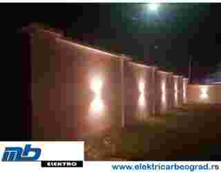 osvetljenje-ograde-ugradnja-beograd-električar-beorad