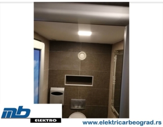 Ugradnja osvetljenja klub - Elektricar beograd tim