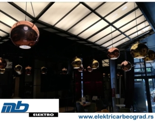 Ugradnja osvetljenja klub - Elektricar beograd tim