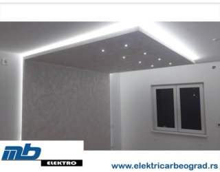 Ugradnja osvetljenja klub - Elektricar beograd tim