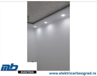 Ugradnja osvetljenja klub - Elektricar beograd tim