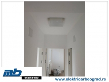 Ugradnja lustera u hodniku - Električar Beograd Tim