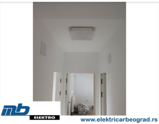 Ugradnja lustera u hodniku - Električar Beograd Tim