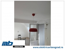 Ugradnja spuštenog lustera - Električar Beograd Tim