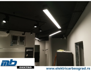 Ugradnja osvetljenja lokal - Beograd - Elektricar Beograd Tim