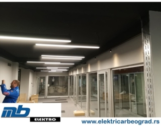 Ugradnja osvetljenja lokal - Beograd - Elektricar Beograd Tim
