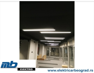 Ugradnja osvetljenja lokal - Beograd - Elektricar Beograd Tim