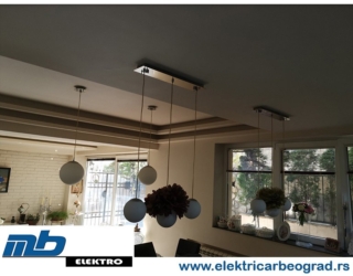 Ugradnja osvetljenja lokal - Beograd - Elektricar Beograd Tim