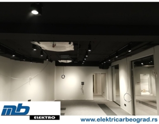 Ugradnja osvetljenja lokal - Beograd - Elektricar Beograd Tim