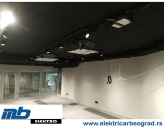 Ugradnja osvetljenja lokal - Beograd - Elektricar Beograd Tim