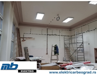 Ugradnja osvetljenja Beograd - Električar Beograd Tim-3