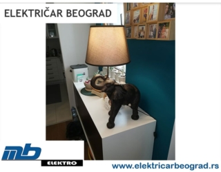 Ugradnja stonog lustera Beograd - Elektricar Beograd Tim