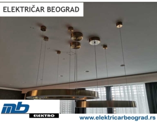 Montaža lustera Beograd - Električar-Beograd Tim