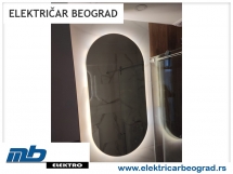 Ugradnja osvetljenja kupatila - ogledalo - Električar Beograd Tim