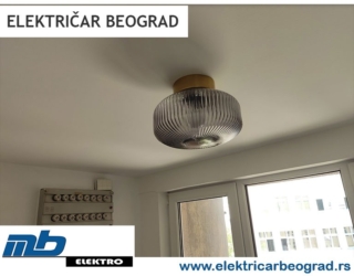 montaža-staklenog-lustera-beograd-električar-beograd-tim