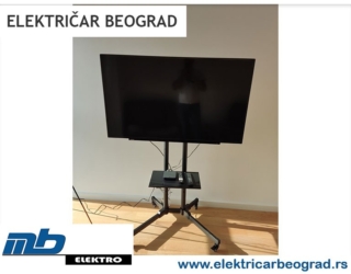 montaza tv na stand beograd elekricar beograd tim
