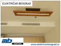 ugradnja led lustera beograd elekricar beograd tim
